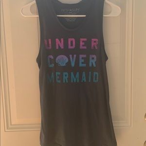 “Under Cover Mermaid” tank top